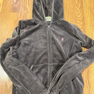 Juicy Couture Dark Gray Hoodie Jacket